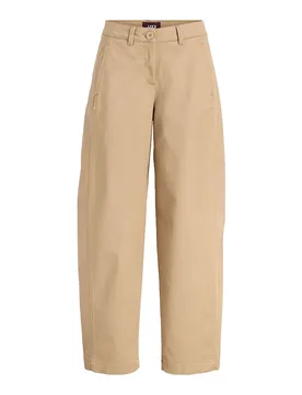Pantalon Hazel Kira Barrel Fit Jjxx Petrified Oak L - Jack & jones - FashionsVida
