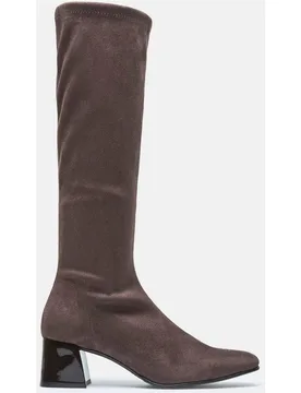 Botas fax bota de mujer en efecto ante testa - Miss Elastic - FashionsVida