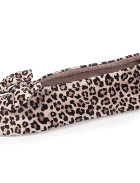 Chaussons ballerines Grand Nœud Panthère panthère 41/42 - Isotoner - FashionsVida