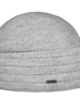 Sarona Mohair Knit Beanie by - grey - Damen - Size: One Size - McBURN - FashionsVida