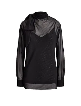 Bluse schwarz XS damen - LAUREN RALPH LAUREN - FashionsVida
