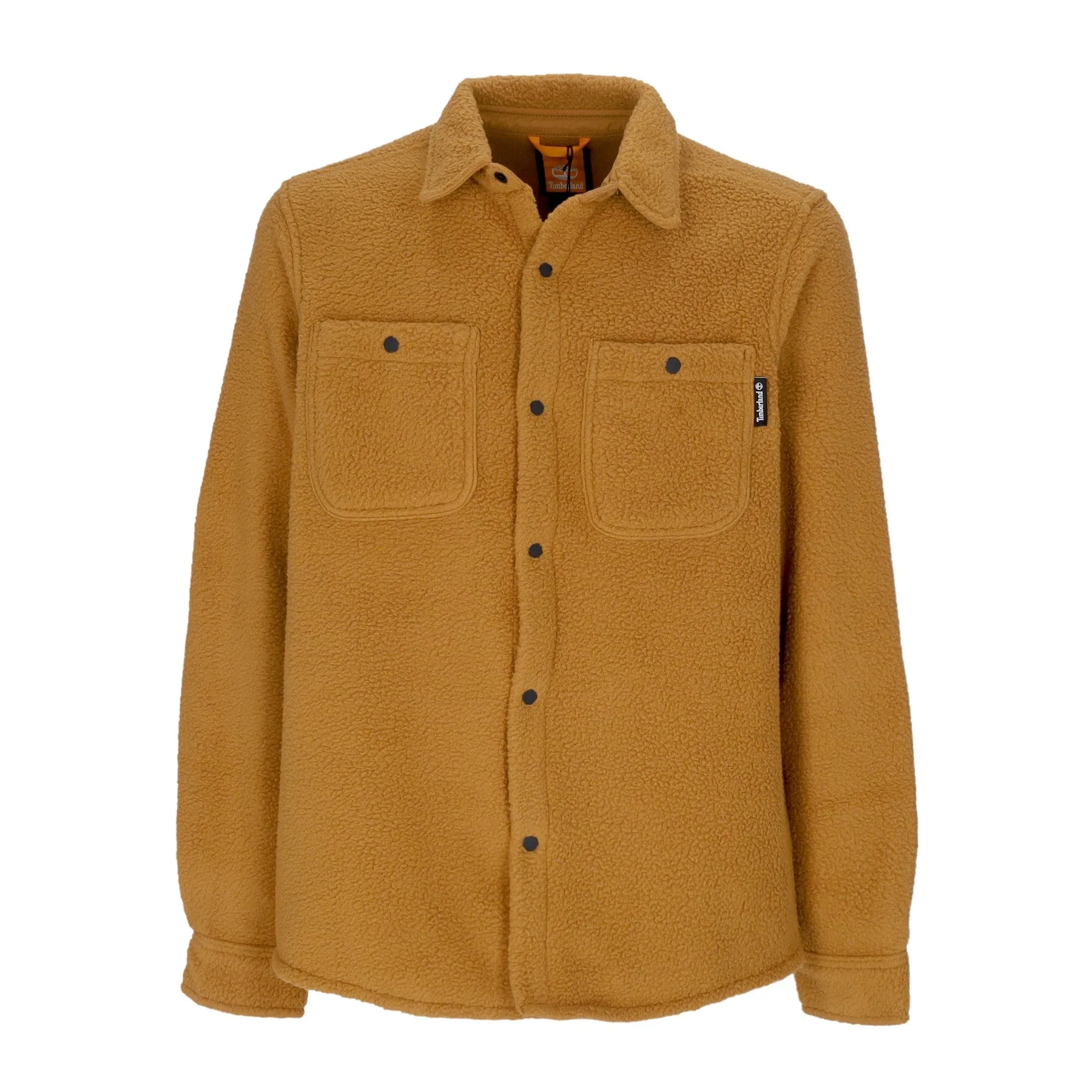 Camicia Manica Lunga Uomo Fleece Overshirt Wheat Boot - Timberland - FashionsVida