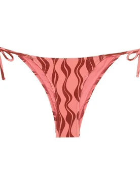 Bragas de bikini Stromboli con cobertura media, lazo y estructura - Robin Collection - FashionsVida