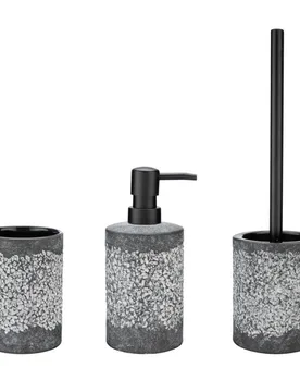 Bad-Accessoire Set „Anfo“, 3-tlg. aus Keramik - WENKO - FashionsVida