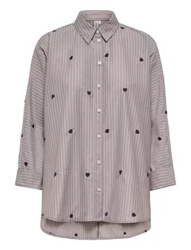 ONLNEW LINA GRACE STR EMB SHIRT NOO female - XS - FashionsVida