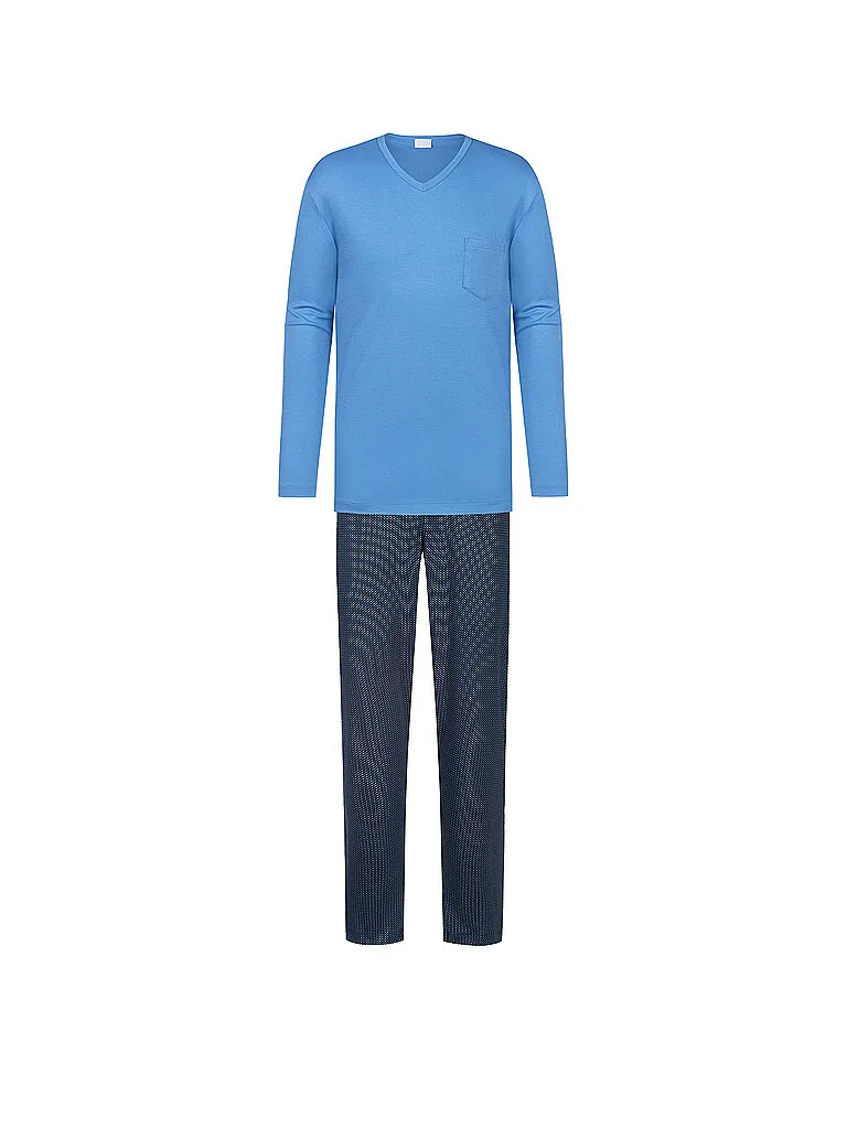 MEY Pyjama dunkelblau L Herren - Mey - FashionsVida