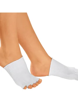 Gel-Zehensocken, 1 Paar weiss - walzvital - FashionsVida