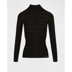 Jersey de mujer con cuello alto
