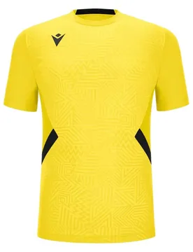 T-shirt à Manches Courtes Shedir Yellow / Black S Homme - Macron - FashionsVida
