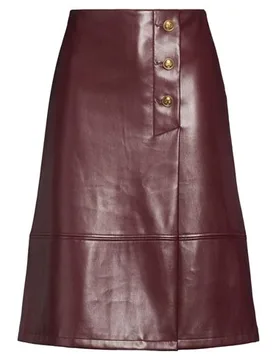 Midi-Rock Damen Bordeaux 36 Damen - TWINSET - FashionsVida