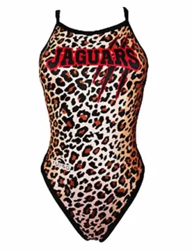 Leo Print Revolution Swimsuit Black 9-10 Years Girls - TURBO - FashionsVida