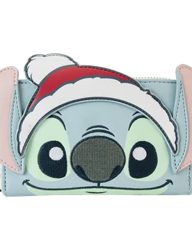 Disney: Stitch Holiday Cosplay Zip Around Wallet - Loungefly - FashionsVida