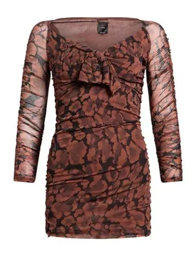 Mini-Kleid Damen Braun L,S Damen - PINKO - FashionsVida