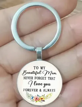 Pc To My Beautiful Mom I Love You Forever & Always Keychain, Birthday Gift From Daughter Son And Men, Mothers Day Gift - Aliexpress - FashionsVida
