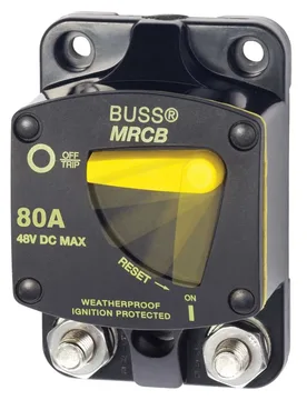 Thermal Circuit Breaker Switch 80a Black One Size unisex - Blue Sea Systems - FashionsVida