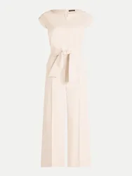 Regular-Fit Jumpsuit Beige 46