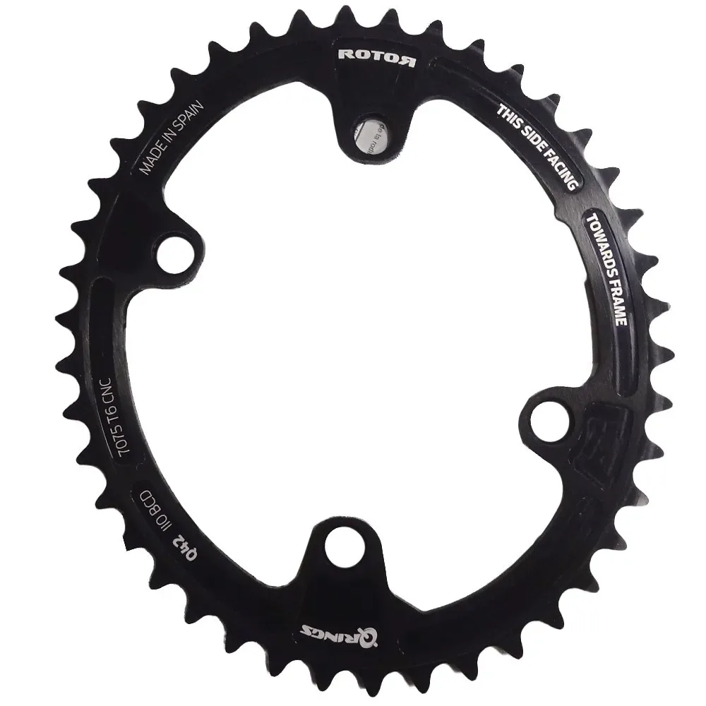 Rotor Corona Q-rings 110 Bcd Black - Rotor - FashionsVida