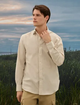 Camisa lino pata gallo de hombre - Verhunt - FashionsVida