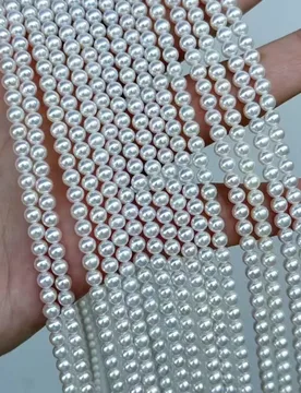 A Natural Freshwater Pearl Round Loose Beads High Luster for DIY Necklace Bracelet Jewelry Making Accessories - Aliexpress - FashionsVida