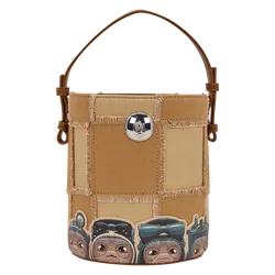 Star Wars: The Mandalorian Grogu & Anzellan Drawstring Bucket Crossbody Bag with Coin Bag