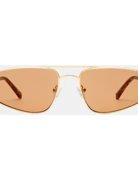Gafa de sol unisex piloto en metal - Le Specs - FashionsVida