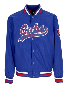 Giubbotto Bomber Uomo Mlb Sateen Jacket Chicub Original Team Colors - FANATICS BRANDED - FashionsVida