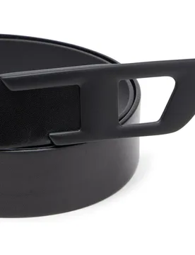 Cinturón de hombre 4 cm de piel con hebilla metálica en d - Diesel - FashionsVida