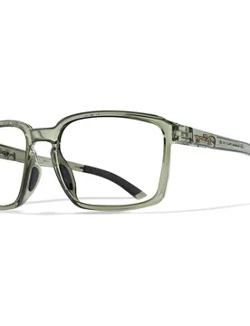 Alfa Glasses Frame Gloss Crystal Light Olive / Grey One Size Men,Women - Wiley X - FashionsVida