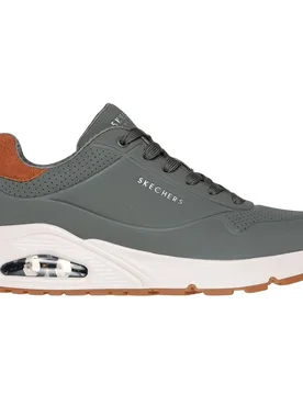 Uno zapatilla moda hombre Verde (42) - Skechers - FashionsVida
