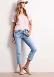 Jeans im Casual Fit female Blau