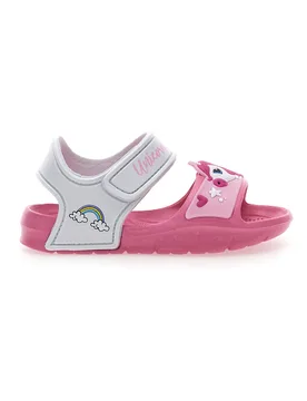 Sandali Rosa e Bianchi e Strappo Unicorn S8010071 30 - UNICORNO - FashionsVida