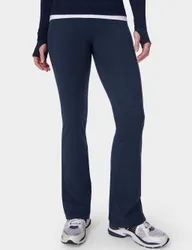 Power High Waisted Bootcut Leggings Navy female