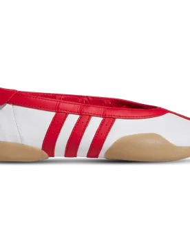 Taekwondo Women's Sneakers - White - Size 3.5 - Leather - White - Size: 3.5 - Adidas - FashionsVida