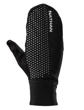 Hypernight Reflective Convertible Mitt Gloves Mitt Black / Geo Print S Men,Women - Nathan - FashionsVida