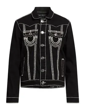 Chaqueta vaquera Hombre Negro XL Hombre - True religion - FashionsVida