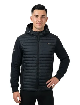 Giacca Storm Fleece Hybrid Eclipse Navy L - Superdry - FashionsVida