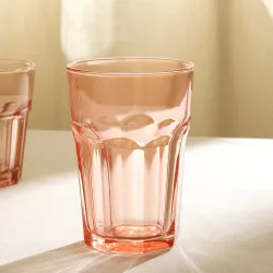 Vaso de agua de vidrio América