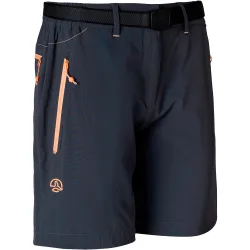 Friza pantalón corto montaña mujer Gris (XS)