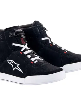 Scarpe Moto Casual CHROME Rosso Bianco Nero Ross taglia 13 - Alpinestars - FashionsVida