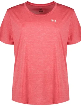 T-shirt à Manches Courtes Tech Twist Ssc Super Pink / White S - Under armour - FashionsVida