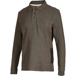 Polo à Manches Longues Live 3 Unités Grey Meteorite 3XL