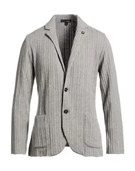 LARDINI Blazer Herren Grau S Herren