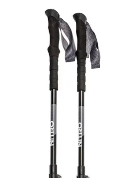 Bâtons Telescoping Black / Grey / Green 65-140 cm Homme - Nitro - FashionsVida