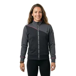 Sweat-shirt à Zip Uranus Lady Grey Fucsia L
