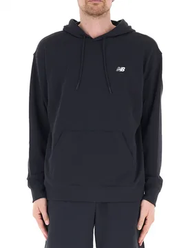 Felpa con cappuccio NERO M - New Balance - FashionsVida