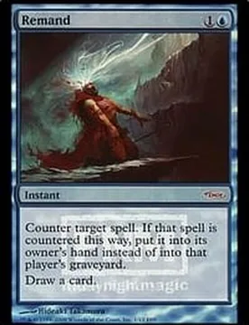 Remand (FNM foil) Promotional Cards - Magic: The Gathering - FashionsVida
