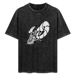 Helena Bighorns T-Shirt Basic Solid Color Short Sleeve T-Shirt