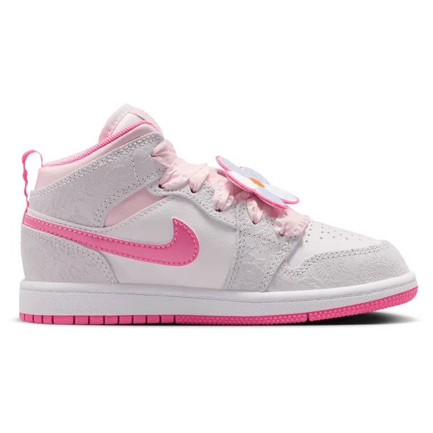 Aj1 Mid Toddler Trainers - Grey - Size 11.5 - Leather - Grey - Size: 11.5 - Jordan - FashionsVida