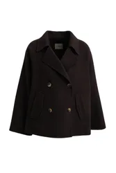 WOOLBLENDED CABAN JACKET female