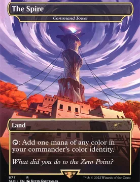Command Tower [The Spire] (Foil) (Secret Lair - Fortnite: Locations) Secret Lair Drops - Magic: The Gathering - FashionsVida